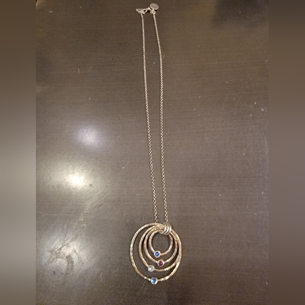 Swarovski crystal and Sterling Silver necklace